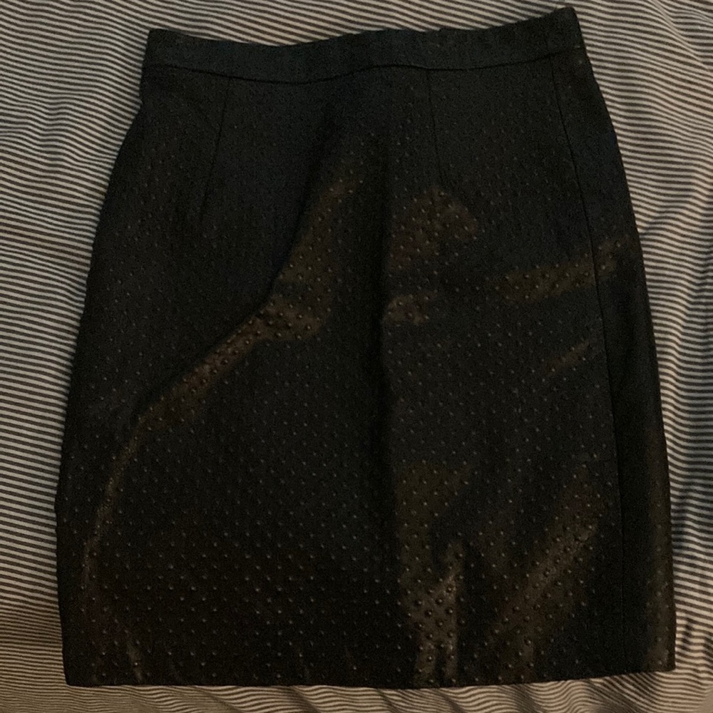 Ostrich leather skirt Milly size small